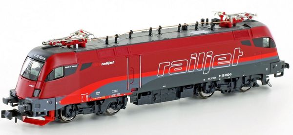 Kato HobbyTrain Lemke H2785S - Austrian Electric Locomotive Rh1116 of the ÖBB Railjet (Sound)
